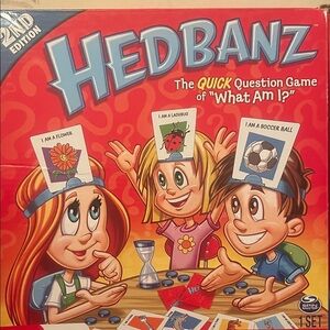 Hedbanz Quick Question Game - Red Edition